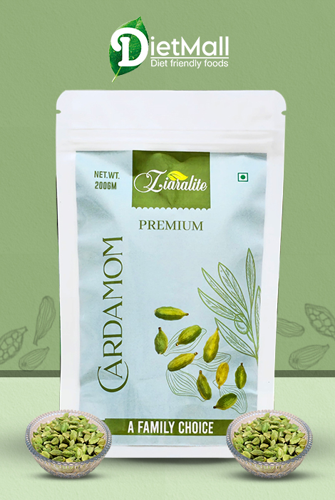 200gm || ELAICHI 8+mm Bold || Premium Whole Green Cardamom || Jumbo Size (Choti Elaichi) || Farm Fre