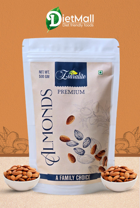 500gm || BADAM | Premium California Almonds | Grade (Non Pareil) || Experience the superior quality