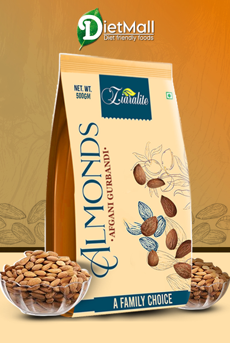 500gm || BADAM || Original Afghan Gurbandi Almonds | (Afgani Badam) || Premium Quality