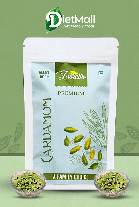 ELAICHI - 8+mm Bold | Premium Whole Green Cardamom | Jumbo Size (Choti Elaichi) - Farm Fresh an