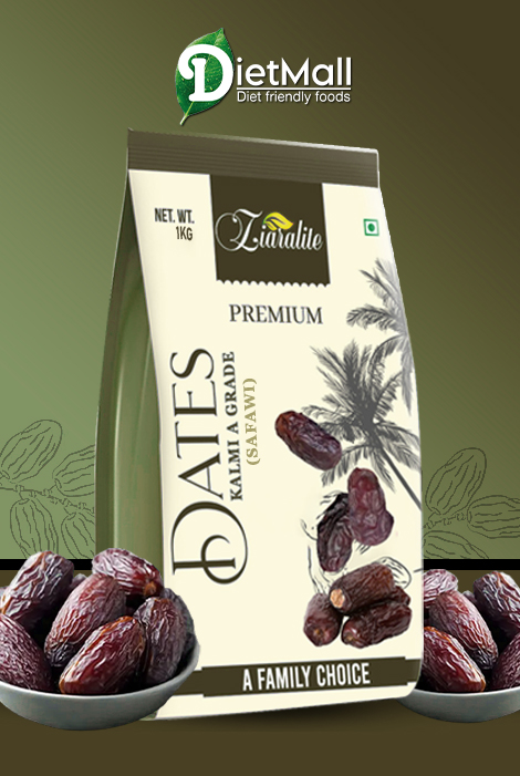 1kg Kalmi Dates (A Grade) (Safawi) - Pure Khajur | Natural Khajoor | Preservative-Free | Unsweetened