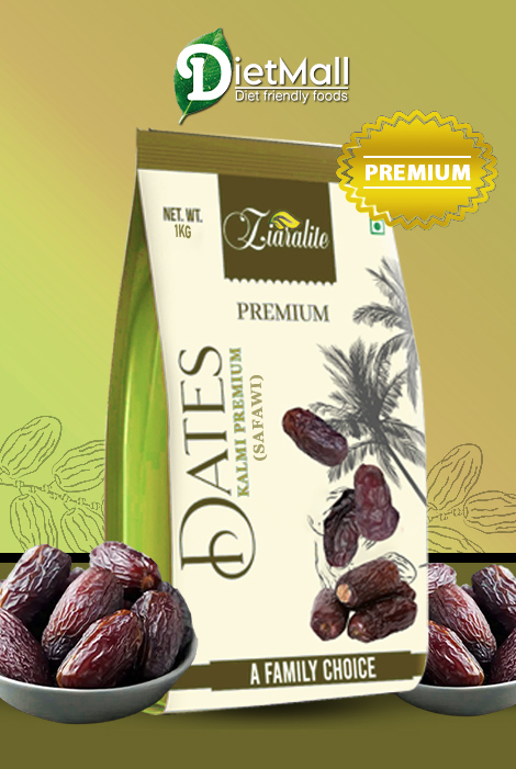1kg KALMI Dates Premium (Safawi) - Pure Khajur | Natural Khajoor | Preservative-Free