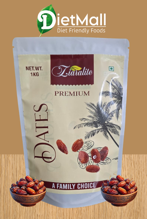 1kg, KALMI Dates (Safawi) JUMBO | Premium Khajur | No Preservatives or Added Sugar